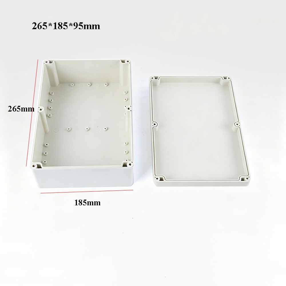 Diy Electronics Websites - Nieuwe waterdichte beveiligingsbewakingsvoeding kunststof ABS behuizing