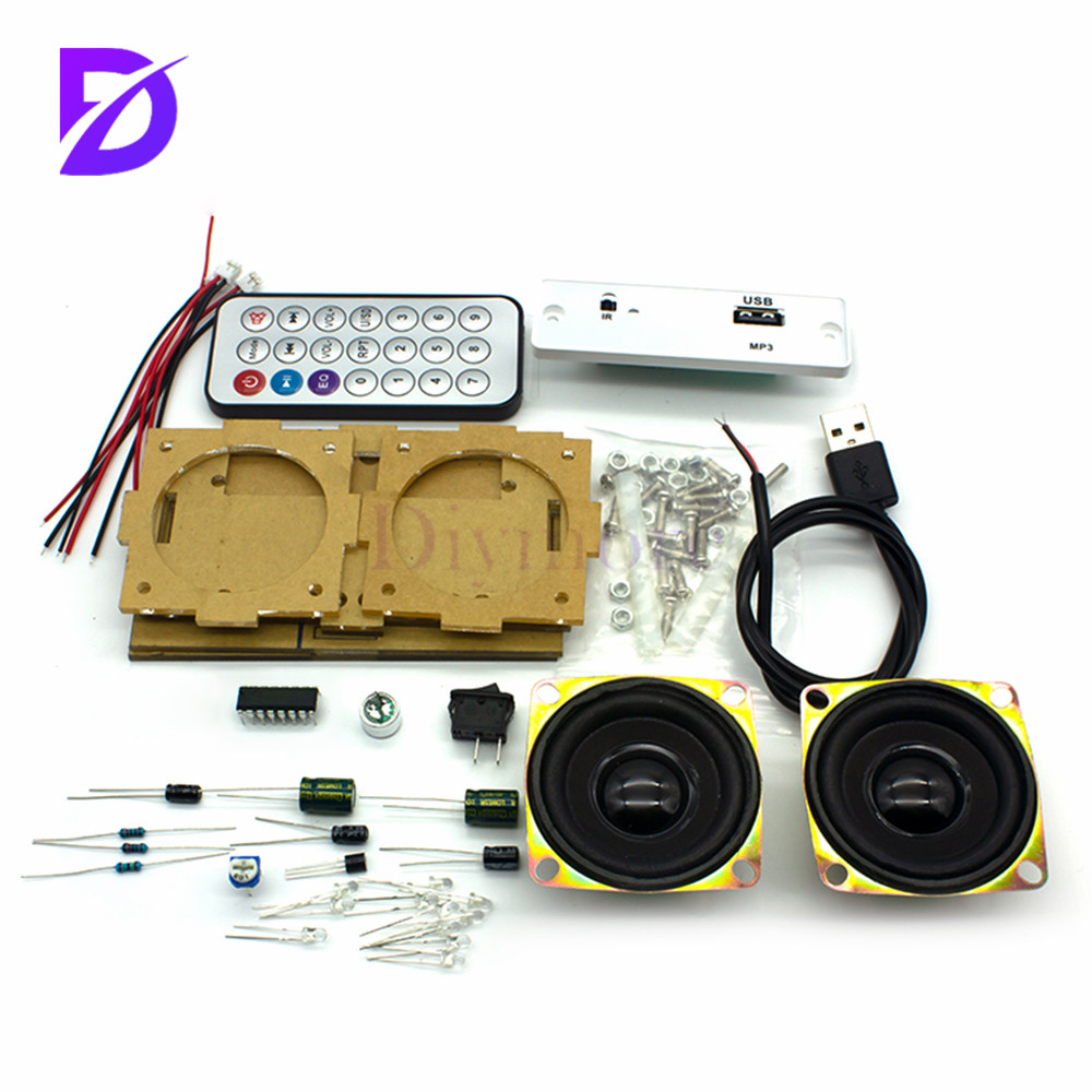 Diy Electronics Music - Diy Bluetooth Speaker Productie Assemblage Elektronische