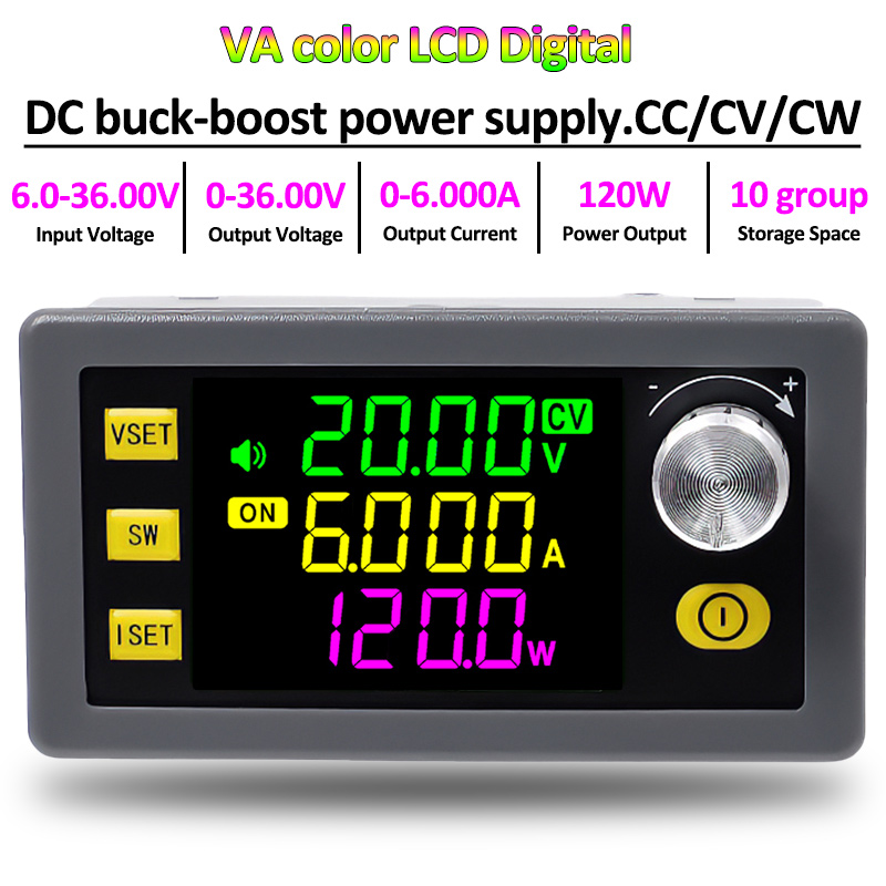 Dc Power Supply Variable - DC-DC 6-36V Buck Boost Converter Verstelbare