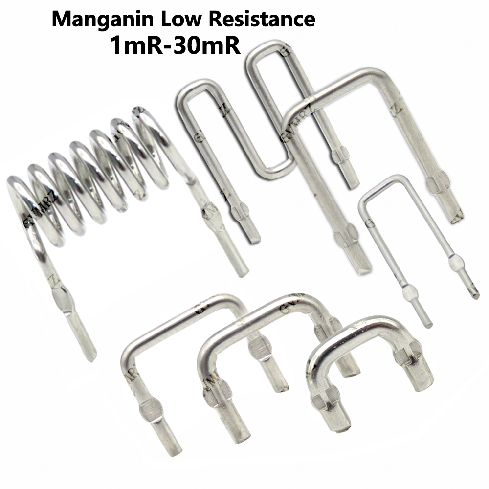 Diy Electronic Components - 1.5x10MM/15MM/20MM 1mΩ–100mΩ Manganin Weerstand met lage