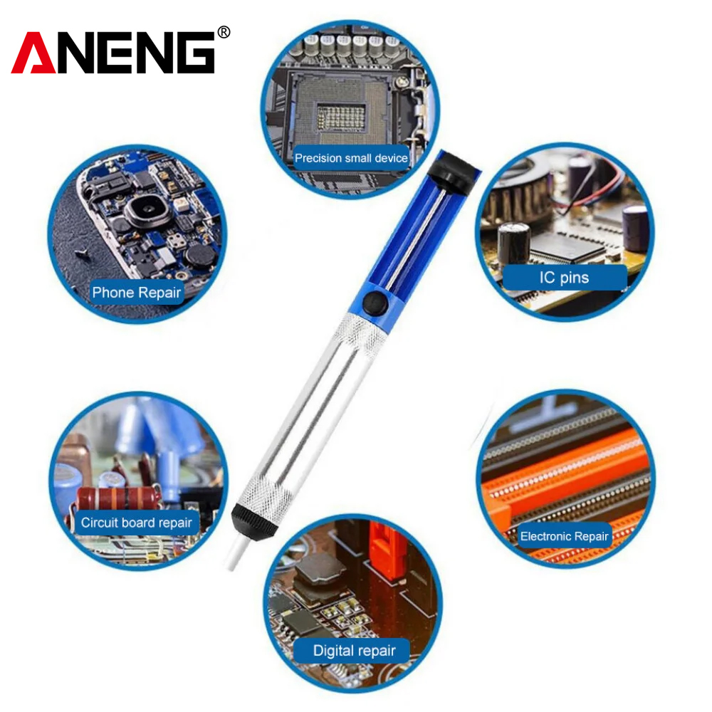 Flux Pen Electronics - ANENG Desoldeerpomp Ijzer Desoldeer Lasverwijdering Soldeer