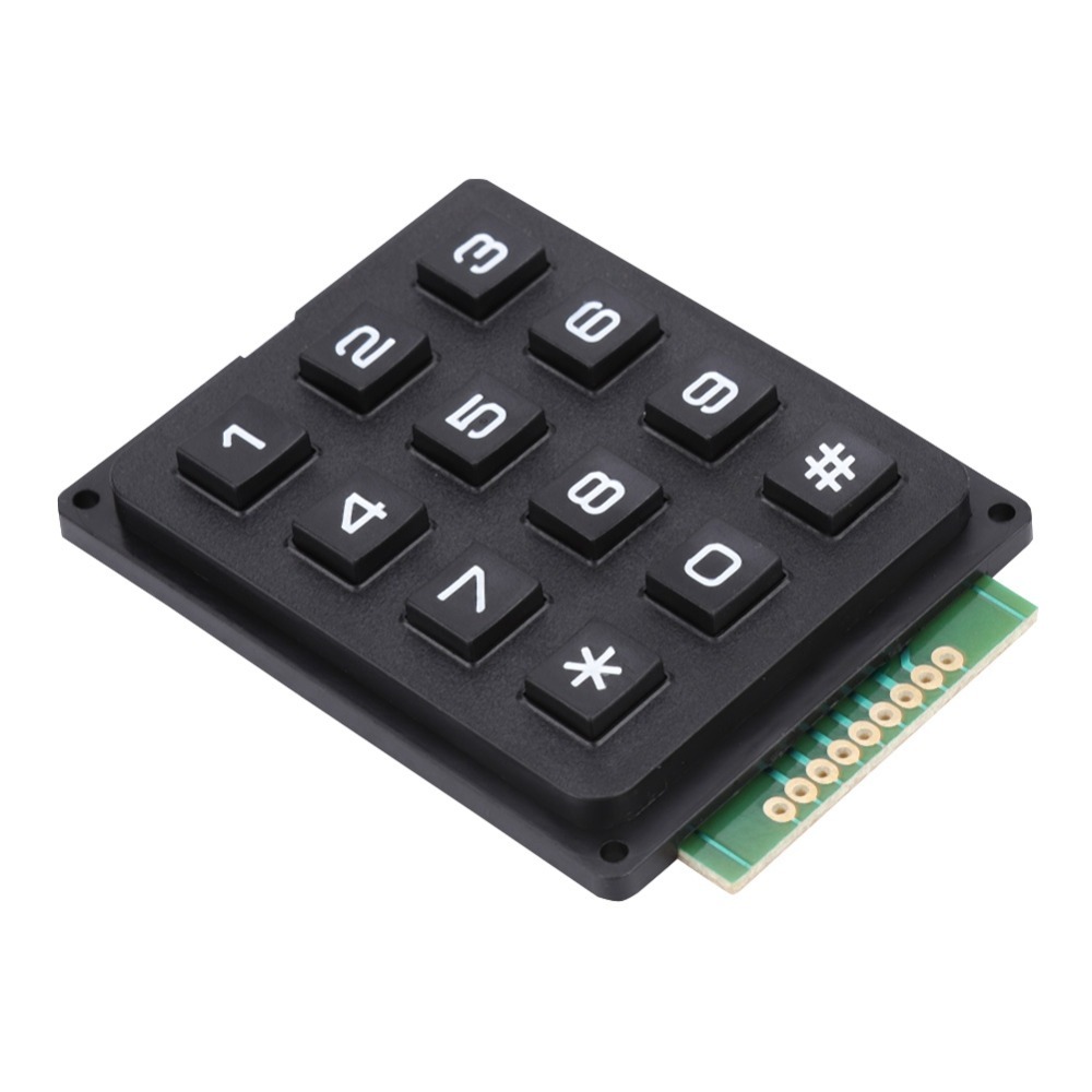 Diy Electronics Uk - Praktische toetsenbordmodules met 12 toetsen, 3x4