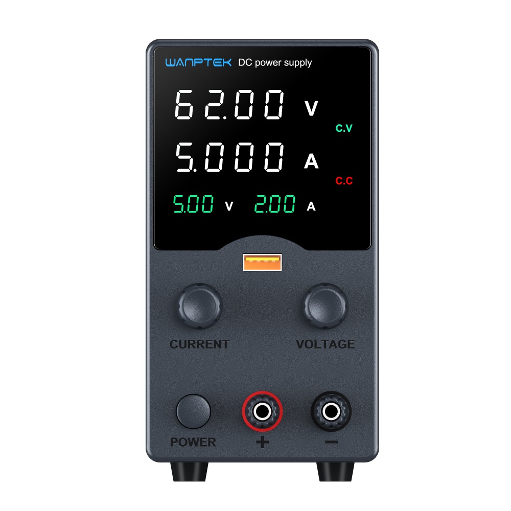 Dc Power Supply Variable - Wanptek GA605H 0-62V 0-5A 310W Lab