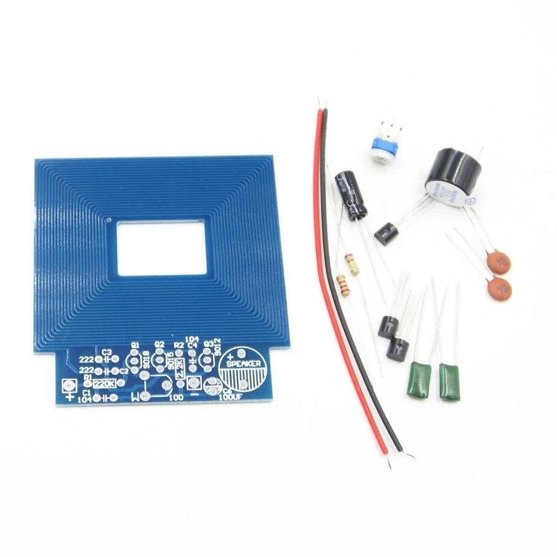 Diy Electronics Location - Diy Eenvoudige Metaaldetector Metaalzoeker Kit DC