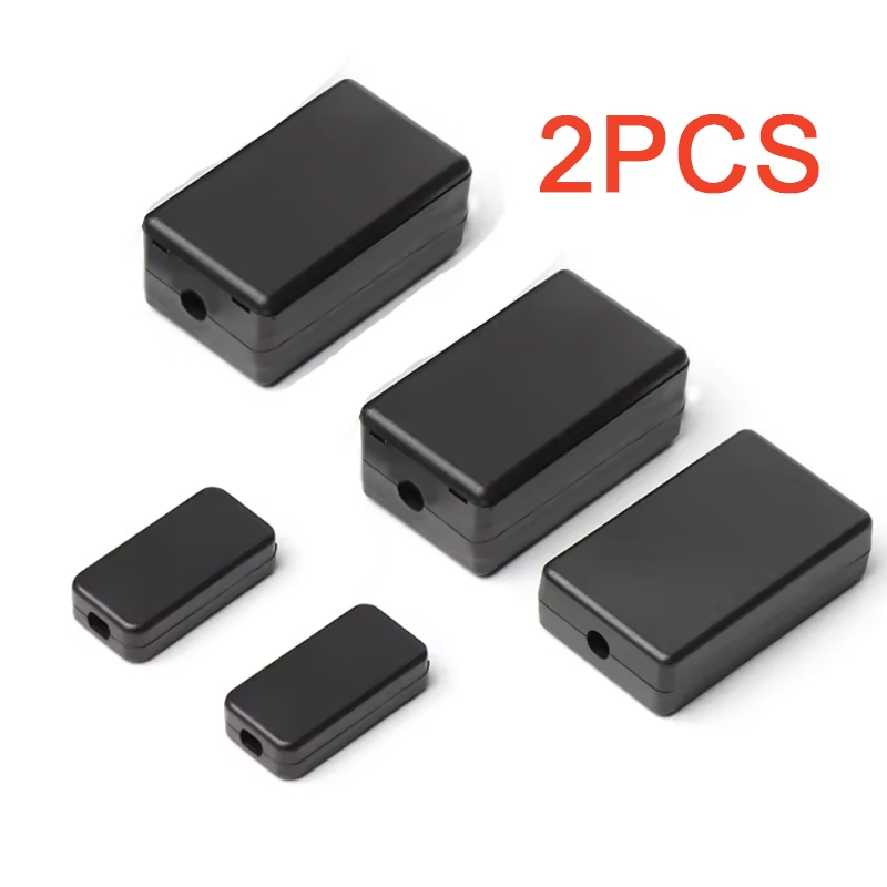 Diy Electronics Websites - 2 STKS Plastic Waterdichte Black Box