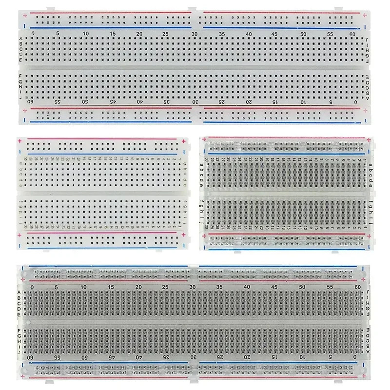 Diy Electronics Breadboard - 400/830 tie-points breadboard MB-102 voor kleine