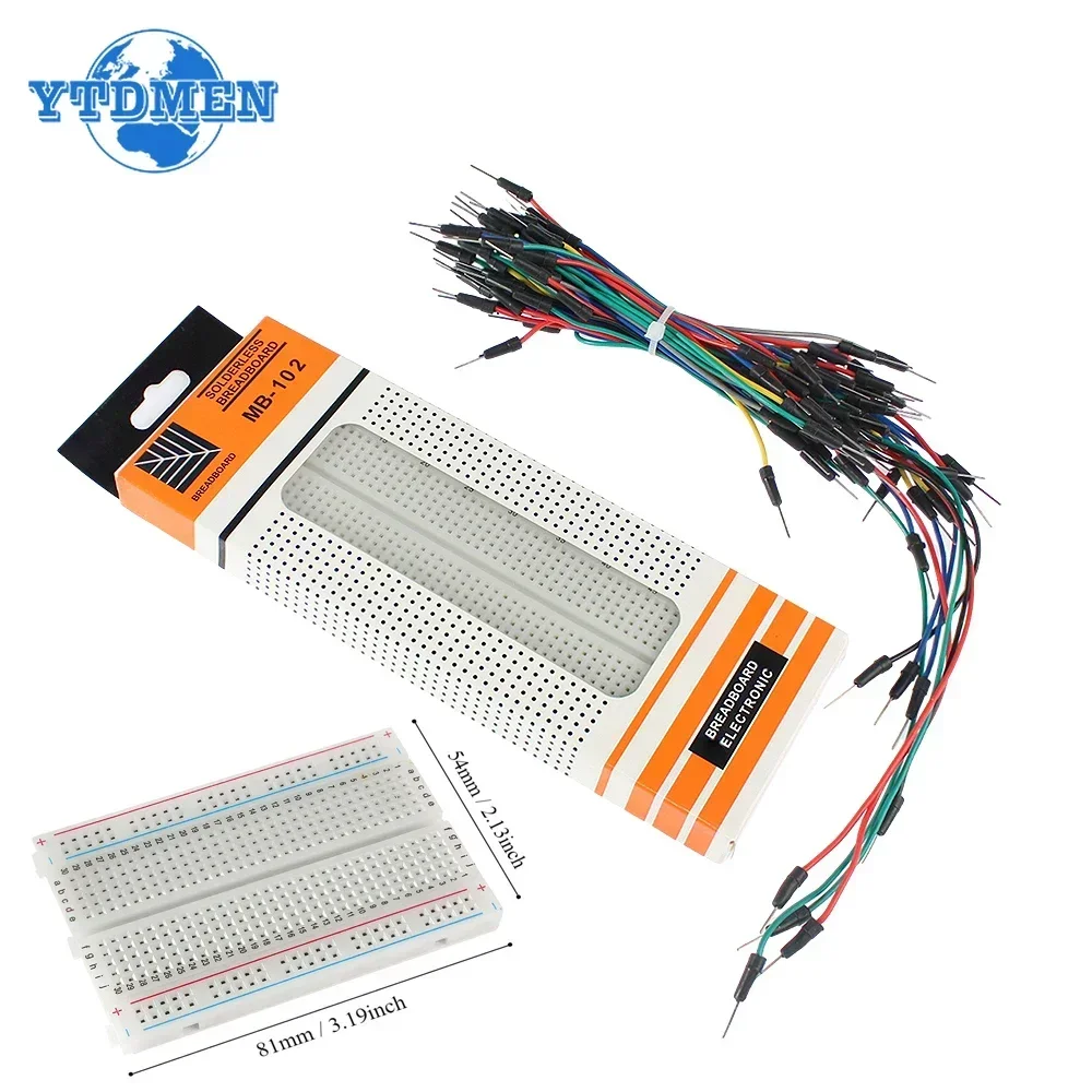 Diy Electronics Breadboard - MB-102 Broodplank 400 830 Punten Soldeerloze