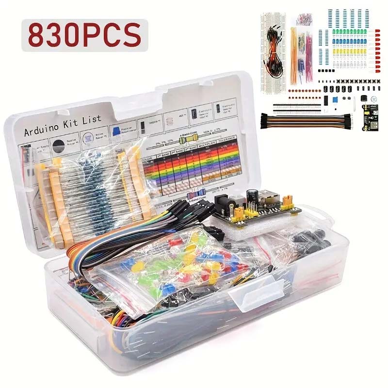 Diy Electronics Breadboard - 830 stks/doos DIY Project Starter Kit