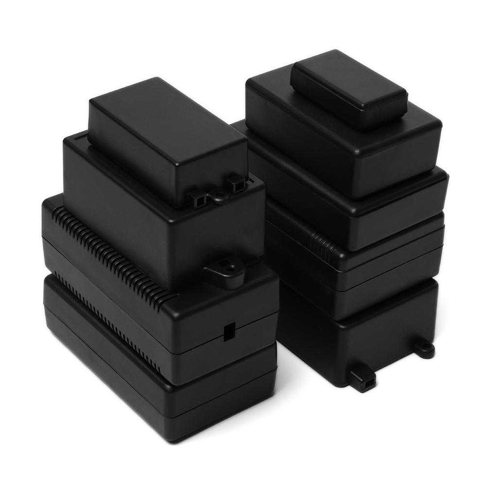Diy Electronics Websites - 1Pc Zwart Plastic Waterdichte Diy Behuizing