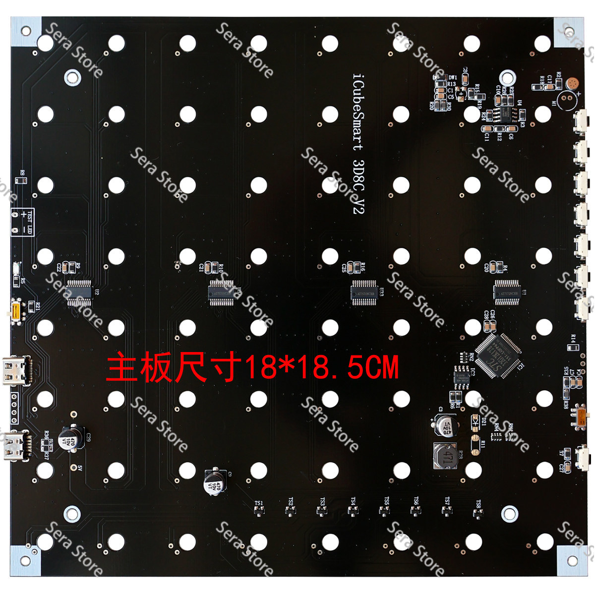 8x8x8 Lichtkubus DIY Kit 3D8 M - Diy Electronic Components recensie en prijs