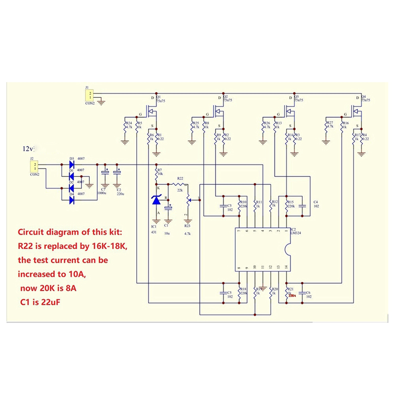 AC88-2X DIY Kits 150W 10A Batt - Diy Electronic Load recensie en prijs