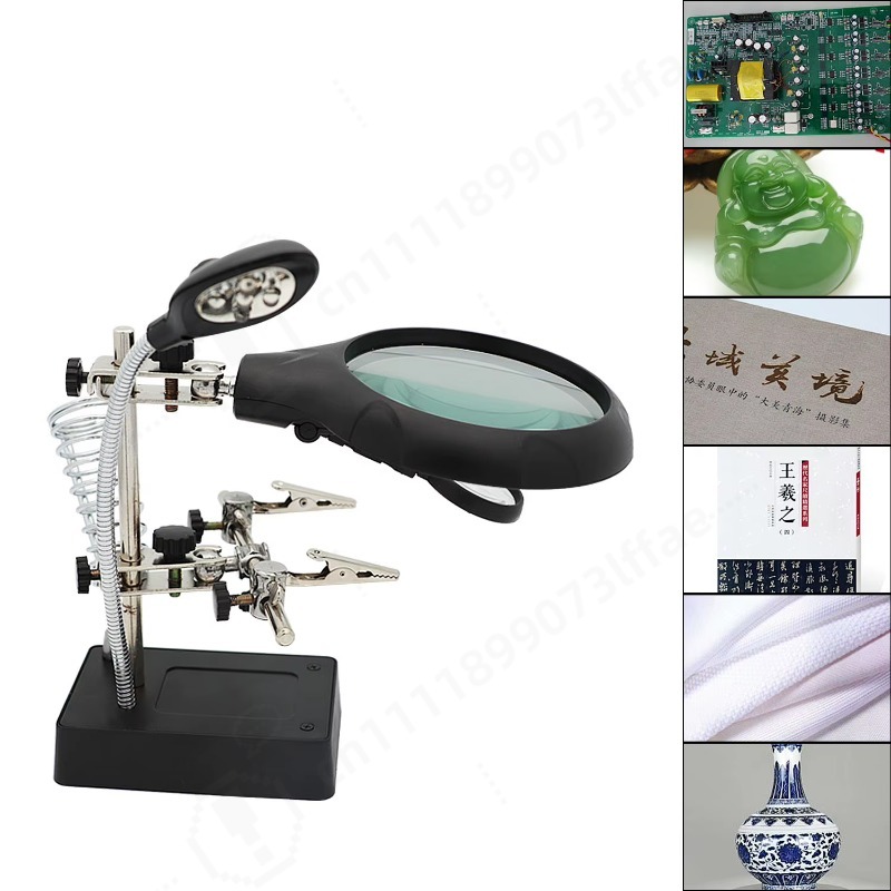 10X Lasloep met LED-verlichtin - Diy Electronics Workbench recensie en prijs