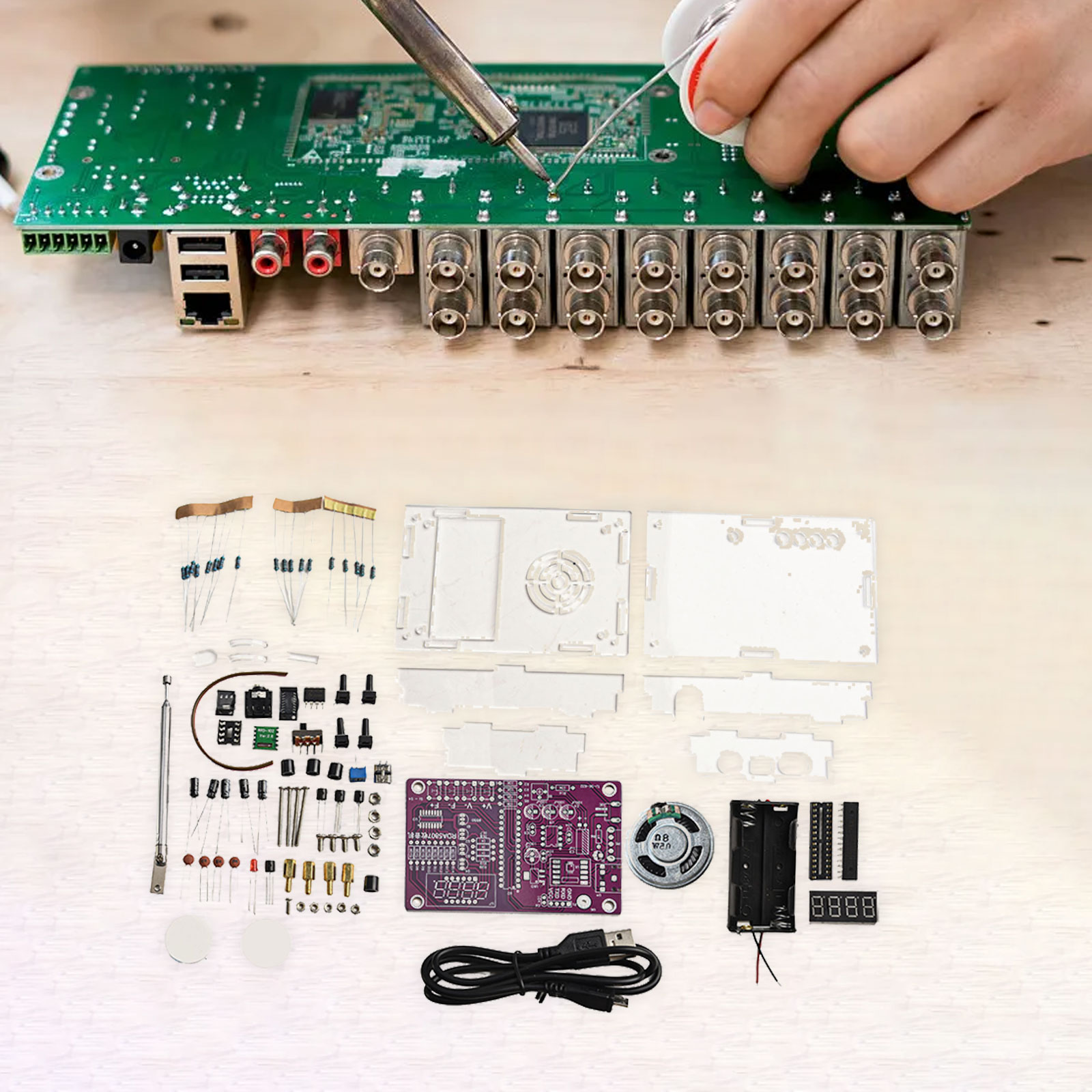 Voor FM Radio DIY Soldeerset H - Diy Electronics Kits For Beginners recensie en prijs