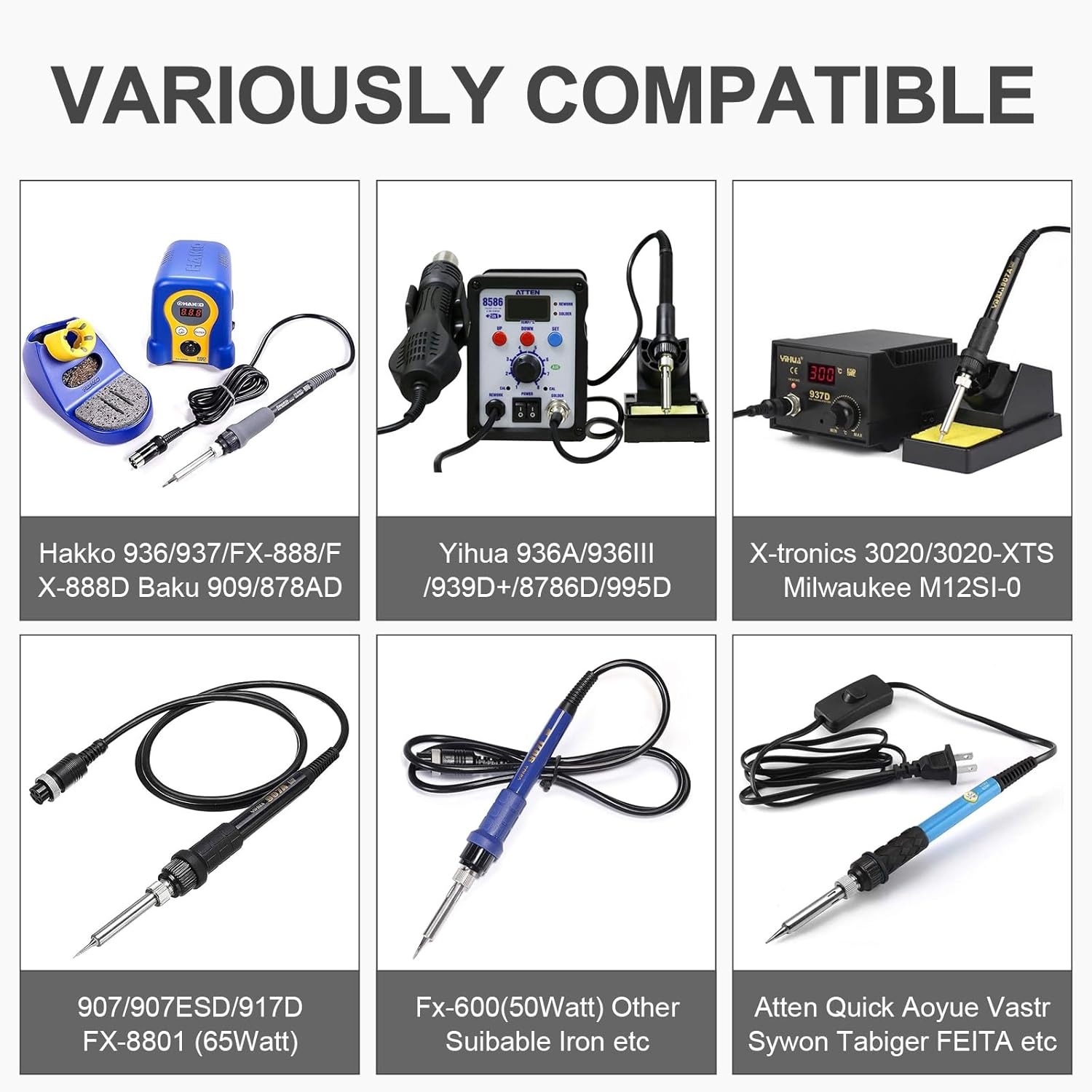 13 stks/set 900M-T Soldeerbout - Soldering Iron Kit recensie en prijs