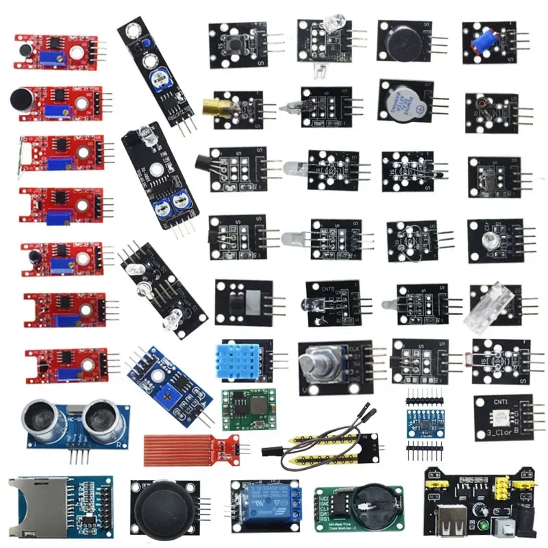 45 in 1 sensormodules 16 soort - Arduino Uno Starter Kit recensie en prijs