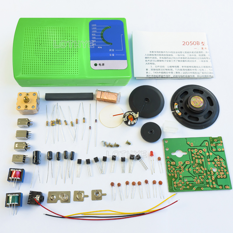 DIY elektronische kit AM-radio - Diy Electronics Workbench recensie en prijs