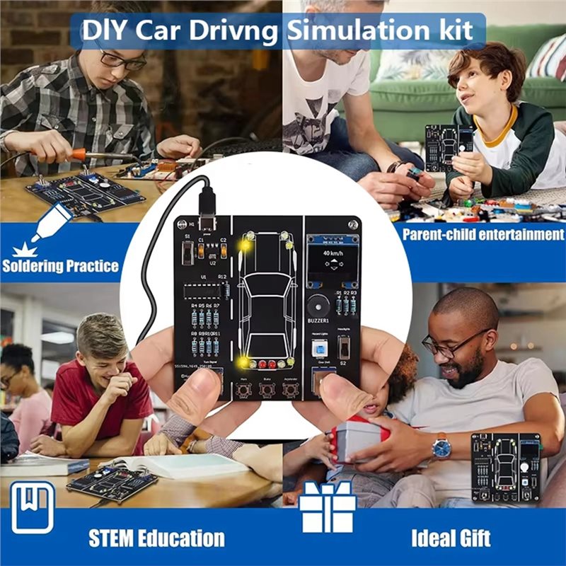 JABS-DIY Autorijsimulatie Sold - Diy Electronics Projects For Students recensie en prijs