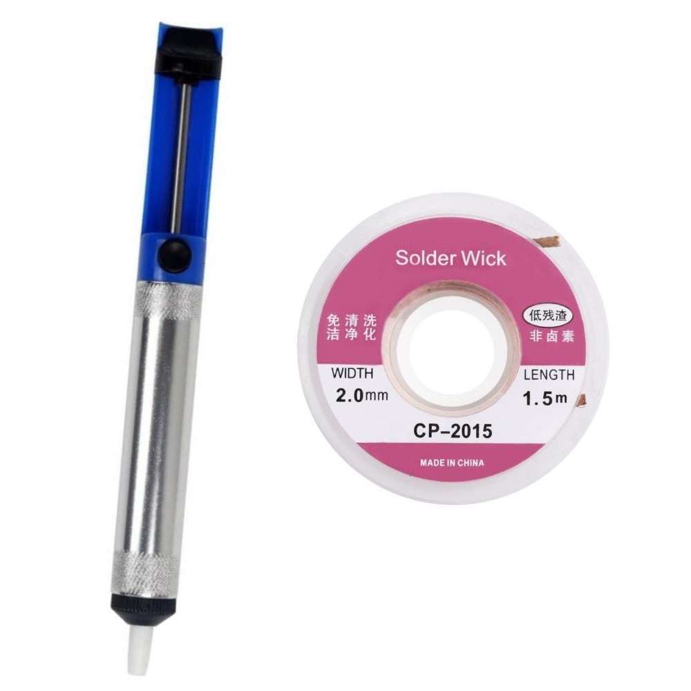 Aluminium Desoldeerpomp Vacuüm - Flux Pen Electronics recensie en prijs