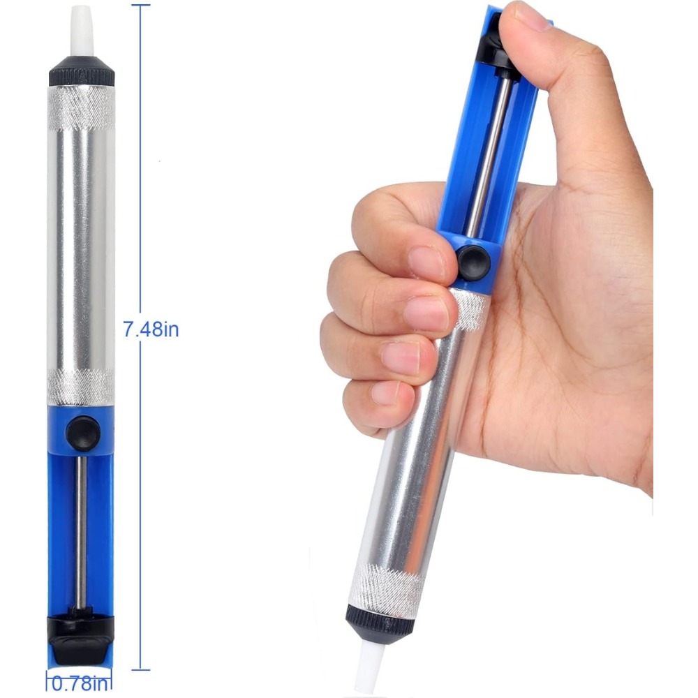 Aluminium Desoldeerpomp Vacuüm - Flux Pen Electronics recensie en prijs
