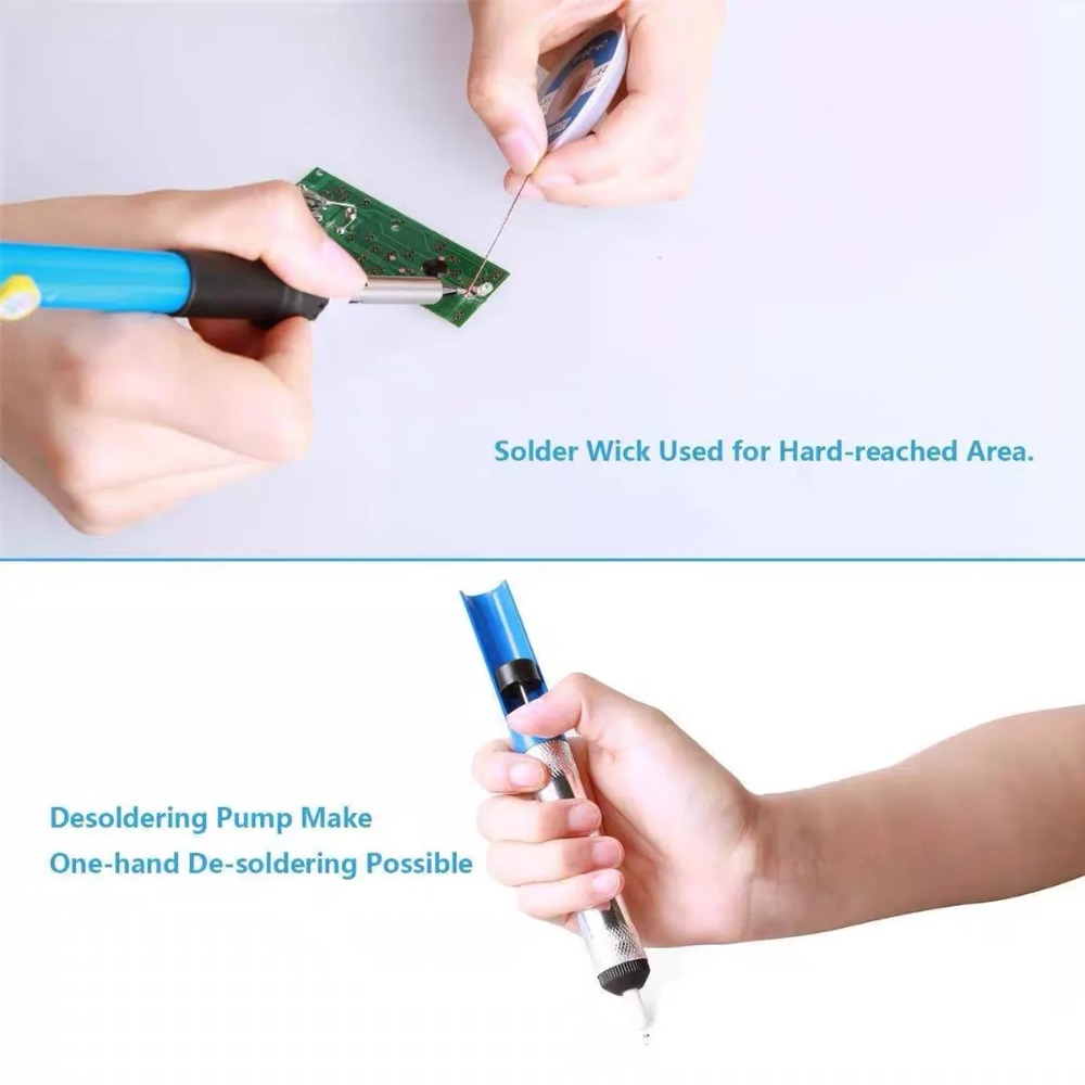 Aluminium Desoldeerpomp Vacuüm - Flux Pen Electronics recensie en prijs