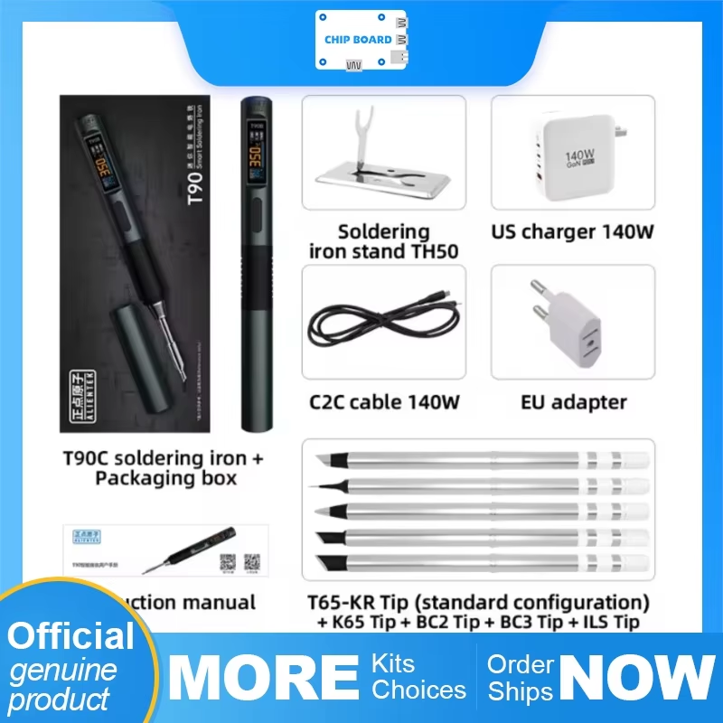 ALIENTEK T90 140W PD soldeerbo - Soldering Iron Kit recensie en prijs