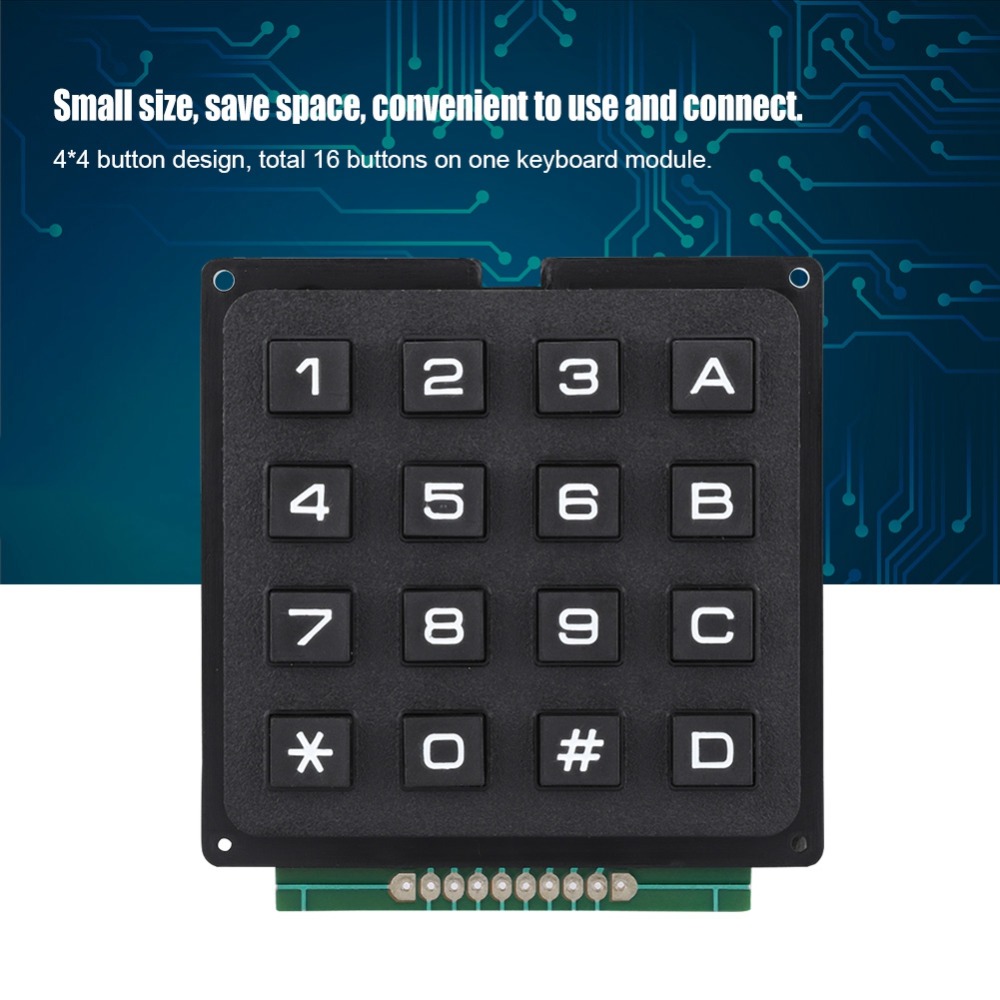 Praktisch 4x4 numeriek toetsen - Diy Electronics Uk recensie en prijs