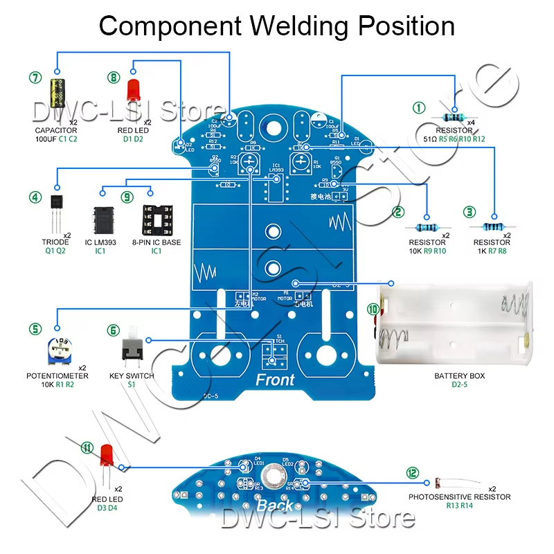 Oefen Solderen Leren Elektroni - Diy Electronics Kits For Beginners recensie en prijs