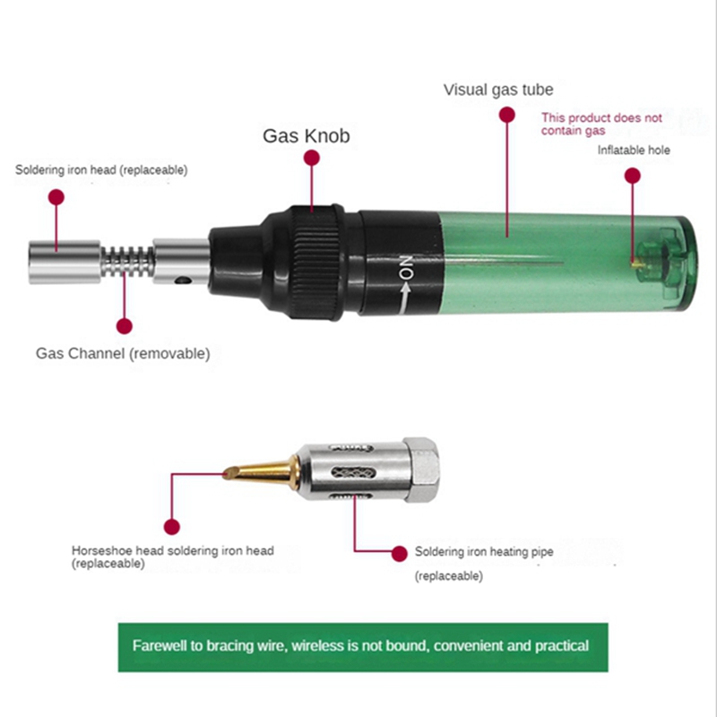 1300 ℃   Celsius Butaan 4 in 1 - Soldering Iron Kit recensie en prijs