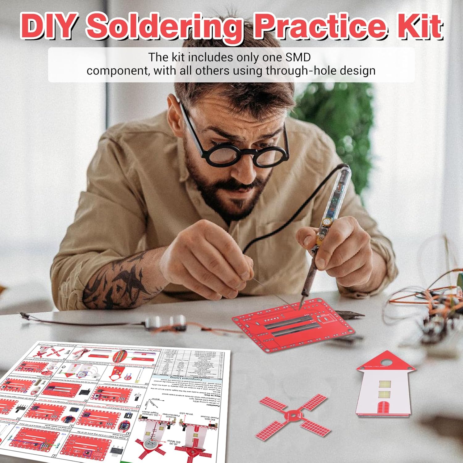 DIY elektronische windmolenkit - Diy Electronics Kits For Beginners recensie en prijs