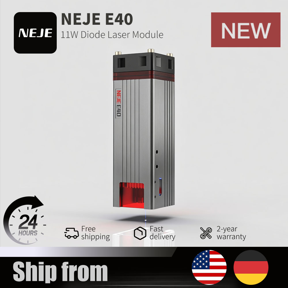 NEJE E40 40W Lasergraveermodul - Diy Lightsaber Electronics recensie en prijs