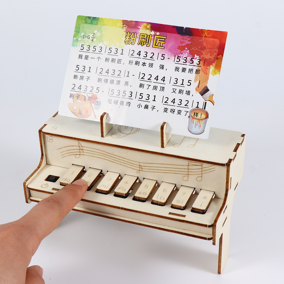 DIY houten elektronische piano - Diy Electronics Music recensie en prijs