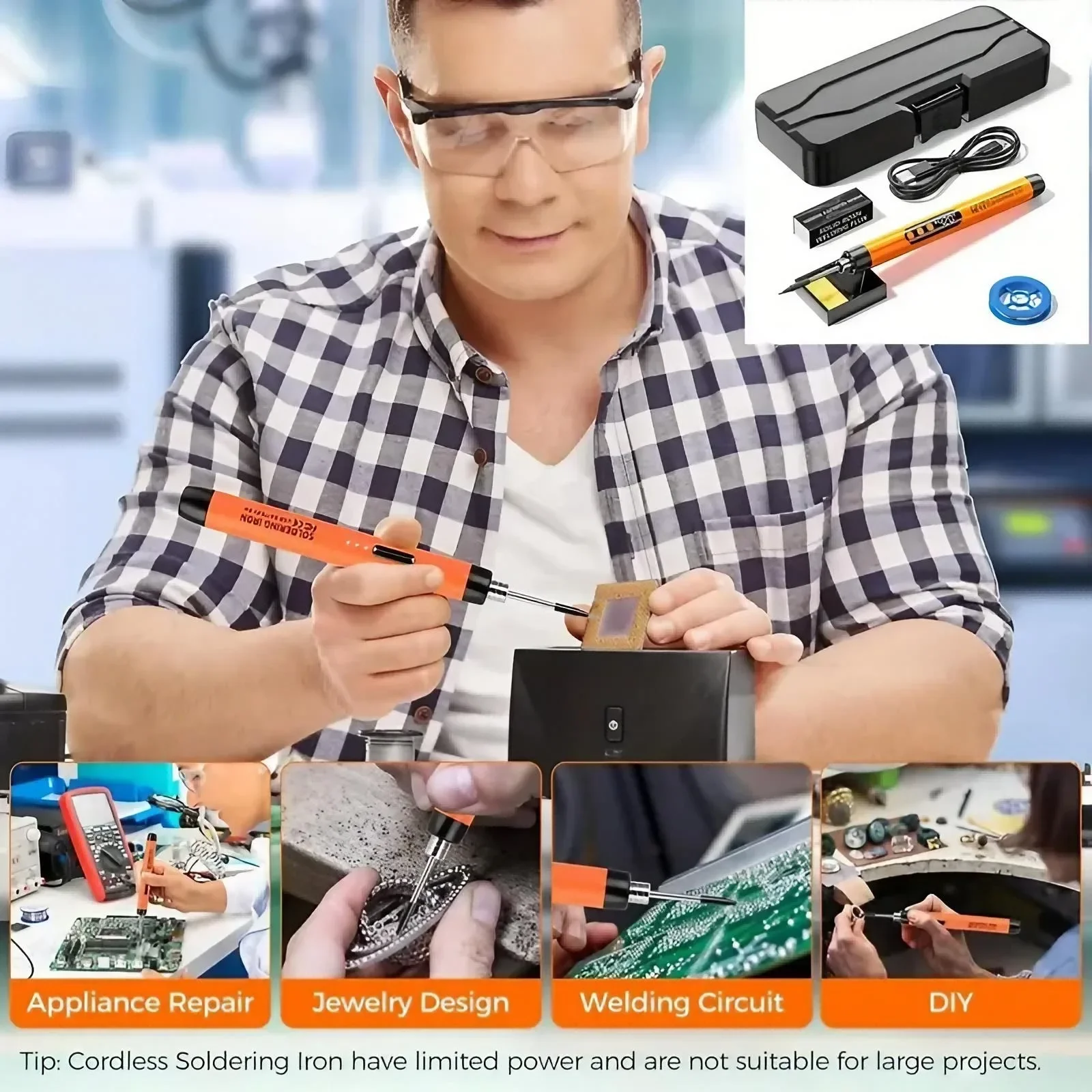 Mini-soldeerbout USB oplaadbar - Flux Pen Electronics recensie en prijs