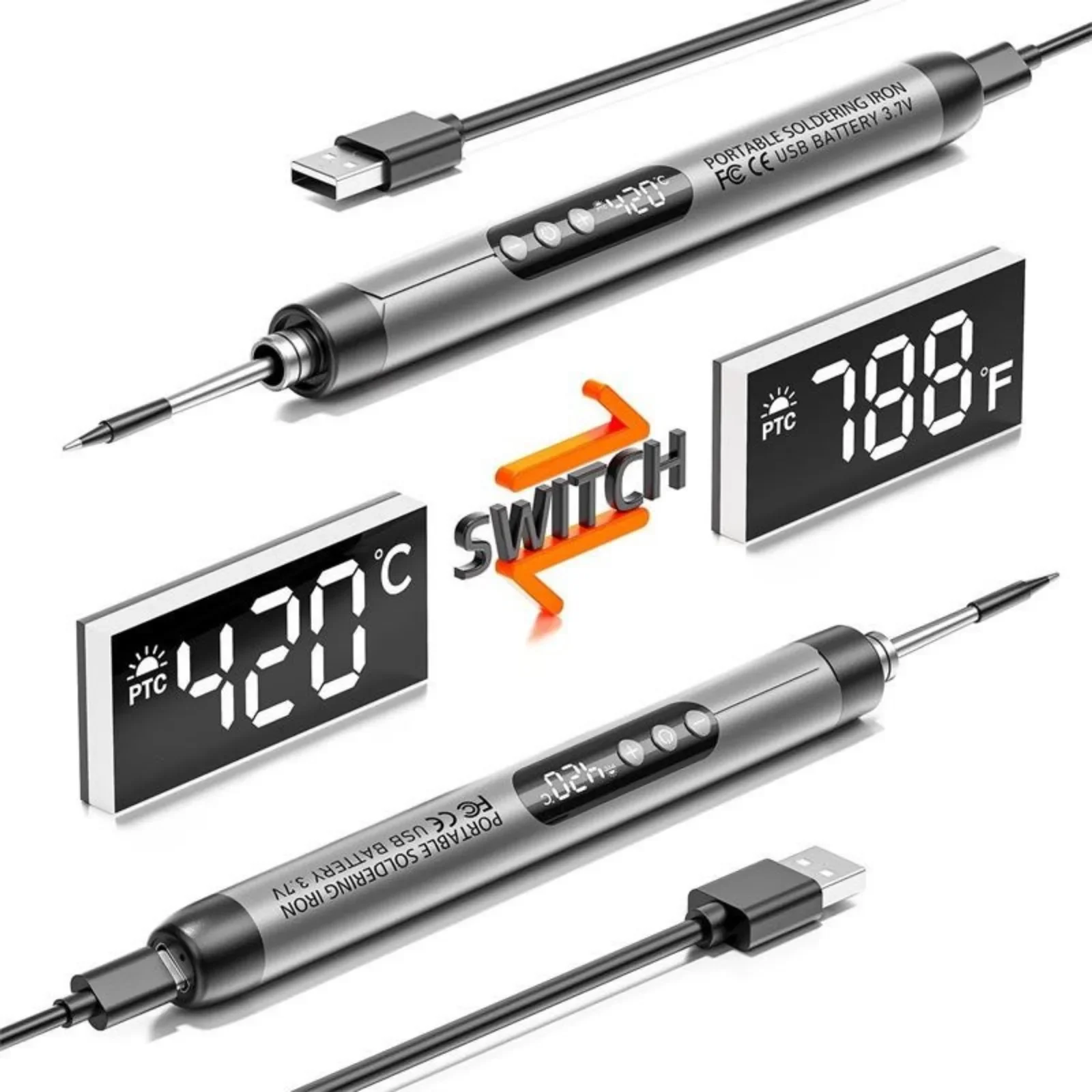 Mini-soldeerbout USB oplaadbar - Flux Pen Electronics recensie en prijs