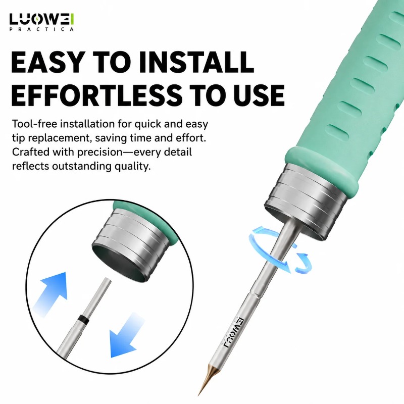 LUOWEI C210K/I/J Soldeerboutpu - Soldering Iron Kit recensie en prijs