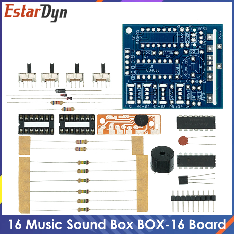 16 Muziek Klankkast BOX-16 Boa - Diy Electronics Websites recensie en prijs