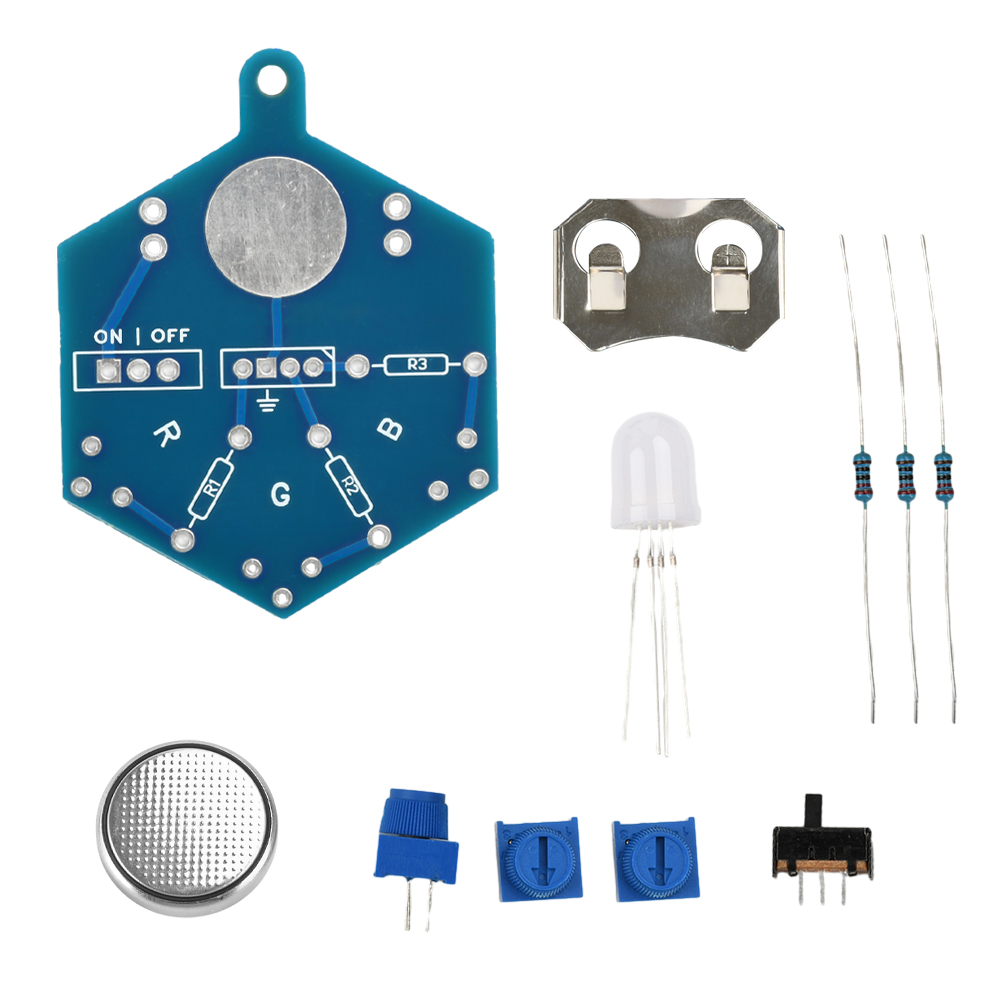 RGB LED-licht printplaat laspr - Diy Electronics Kits For Beginners recensie en prijs