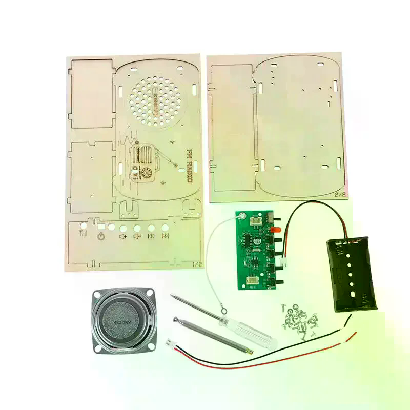 /Cna/DIY Houten FM-radiokit Vi - Diy Electronics Projects For Students recensie en prijs