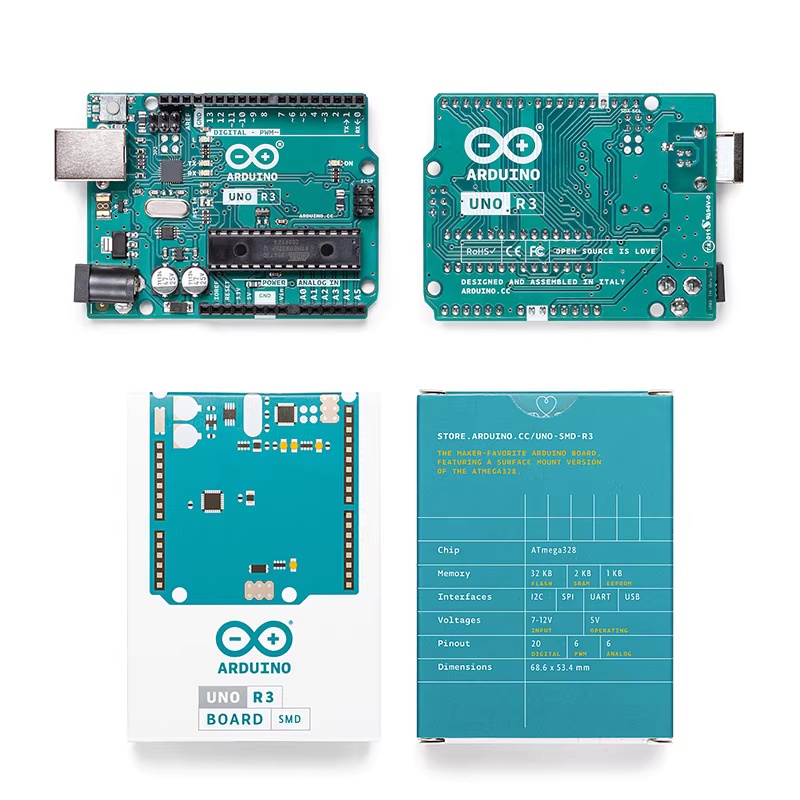 Arduino UNO R3 ATmega328P ontw - Arduino Uno Starter Kit recensie en prijs