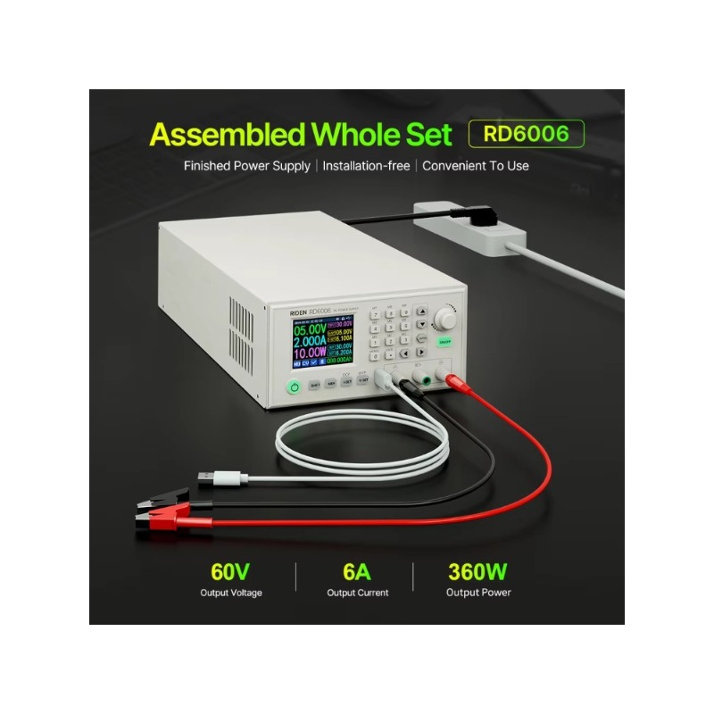 RD RD6006 Gemonteerde set AC n - Dc Power Supply Variable recensie en prijs