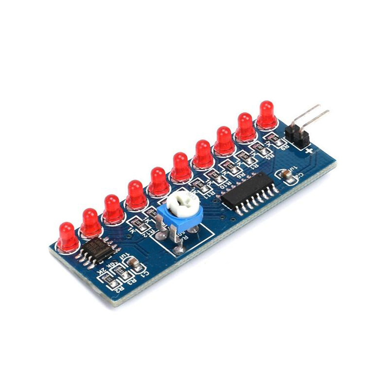 NE555+CD4017 Running LED Flow  - Diy Electronics Websites recensie en prijs