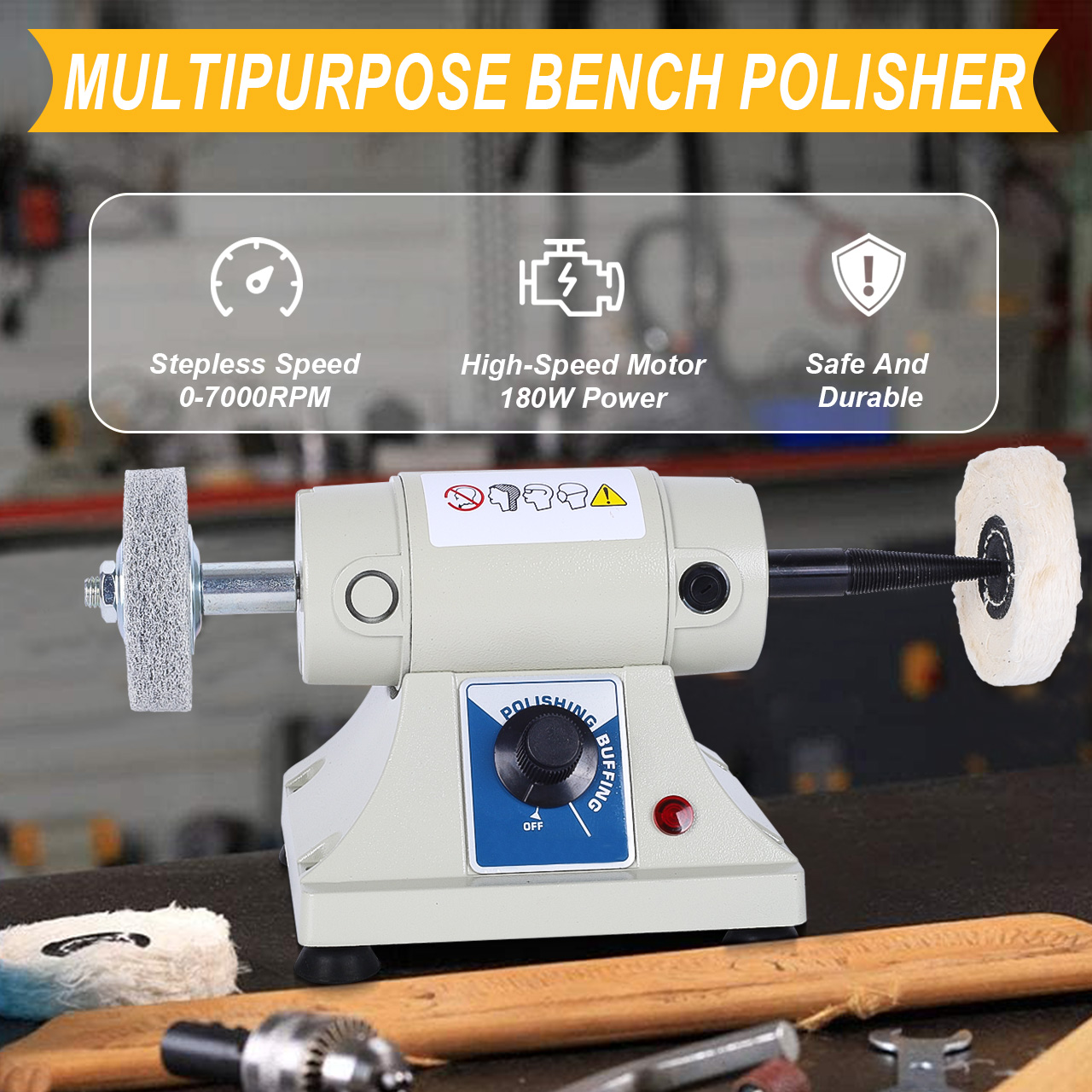 TOOLTOS Verstelbare Slijp- en  - Diy Electronics Workbench recensie en prijs